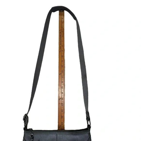 The Sak Gray Crossbody Leather Bag - Picture 11 of 14